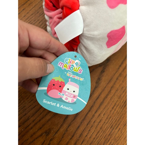 NWT Flip A Mallows By Squishmallows- Scarlet & Amelie - Picture 4 of 8